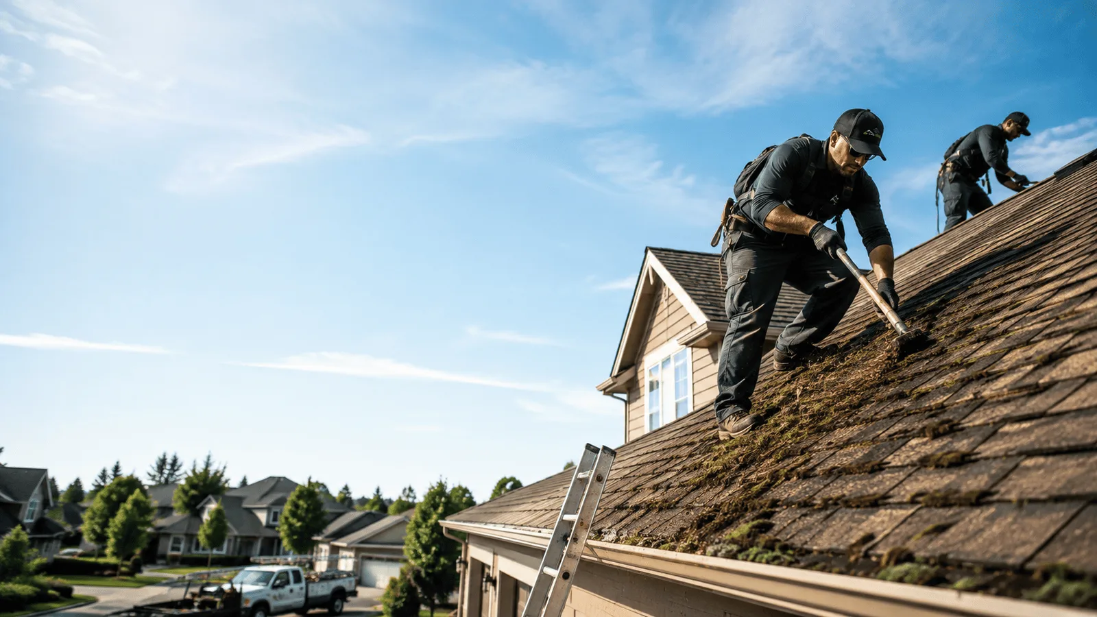 Roof Moss Removal in Phillips, ME near me
